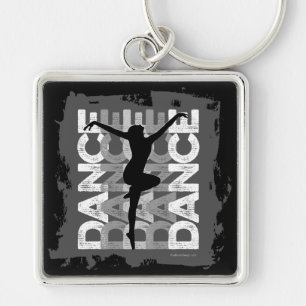 Porte-clés Danse et Lettres (Danse)