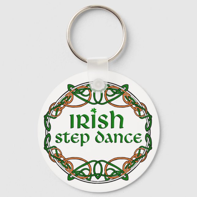 Porte-clés Danse Irlandaise à Pieds (Recto)