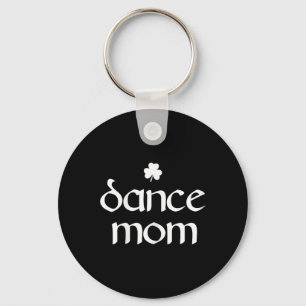 Porte-clés Danse Maman Shamrock irlandaise Danser des femmes