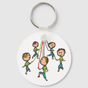 Porte-clés Danse Maypole