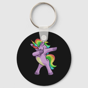 Porte-clés Danse mignonne de Dabber de licorne