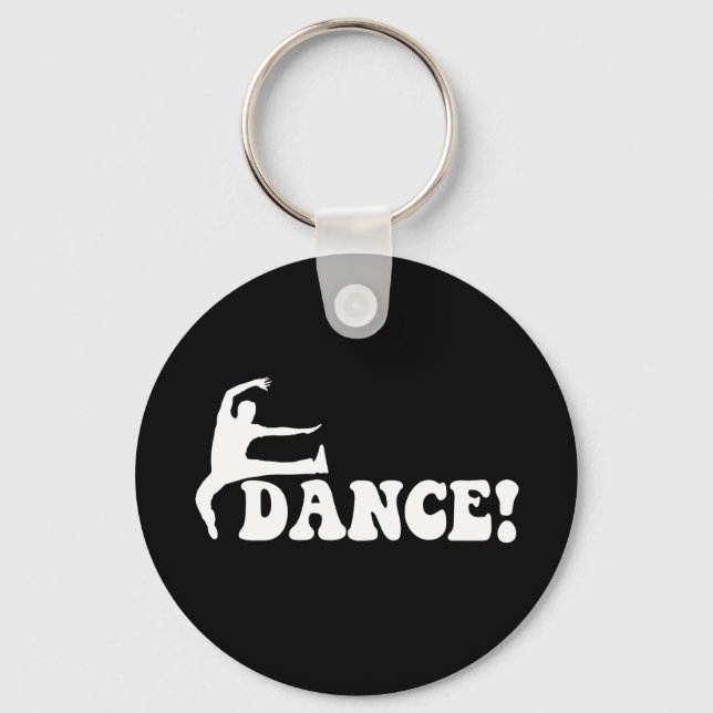 Porte-clés danse moderne (Recto)