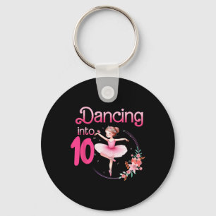 Porte-clés Danser dans 10 Ballerina 10e anniversaire bal de f
