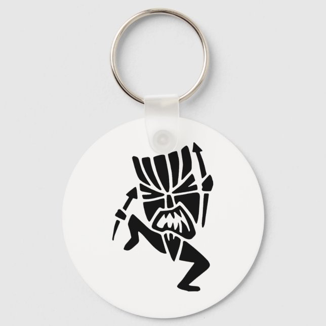 Porte-clés Danser Tiki Man (Recto)