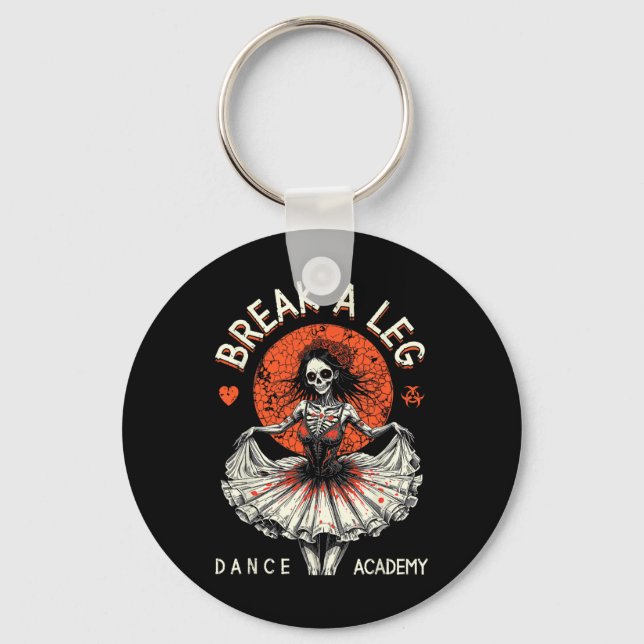 Porte-clés Danseur de ballet Zombie Ballerina Dance Academy F (Recto)