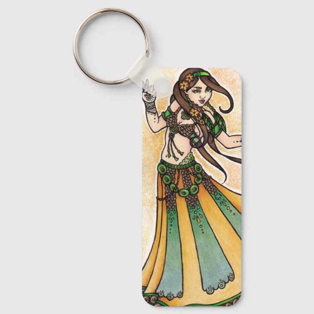 Porte-clés Danseur du ventre de la tribu (Recto)