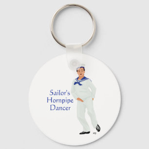 Porte-clés Danseur highlandais à la cornemuse