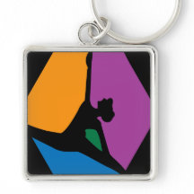 Danseur noir moderne Abstrait