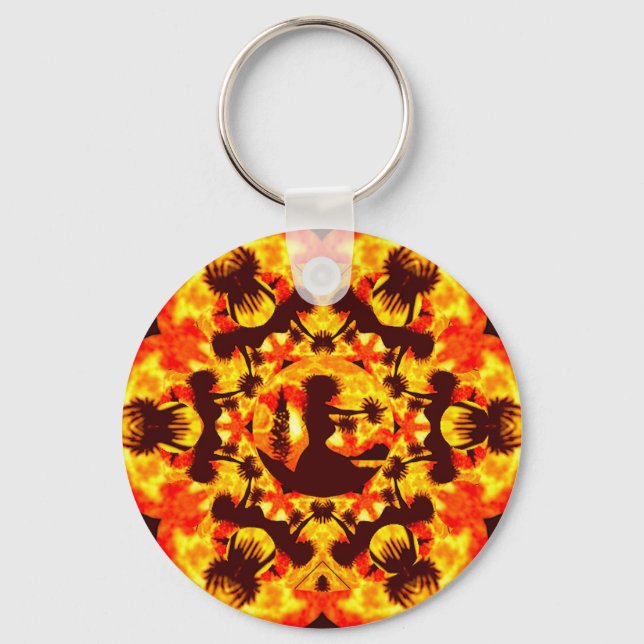Porte-clés Danseurs Hula (Recto)