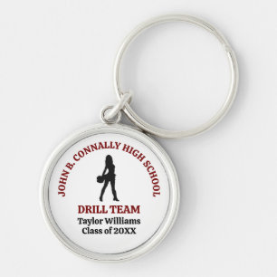 Porte-clés Danseuse de l'équipe de drill de l'école secondair