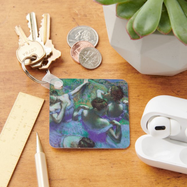 Porte-clés Danseuses bleues par Edgar Degas, Impressionnisme  (Bureau)