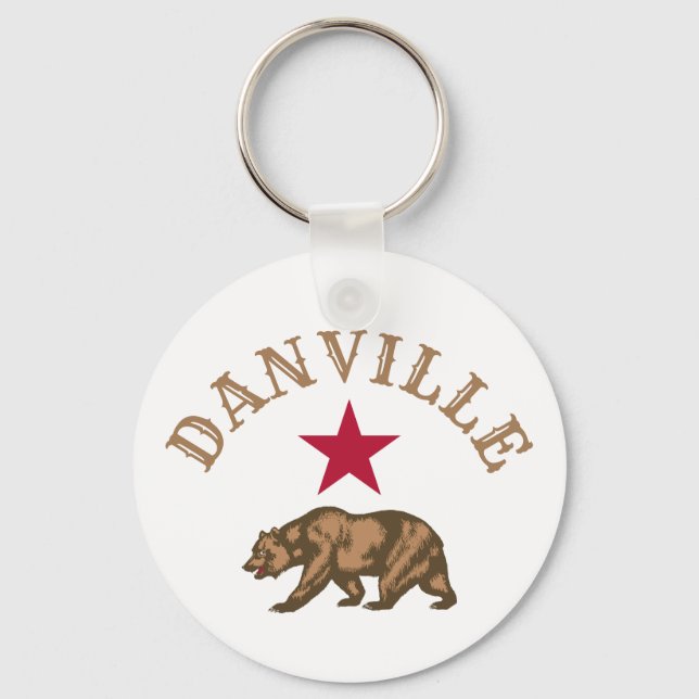 Porte-clés Danville, California Keychain (Recto)