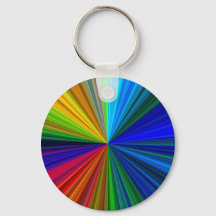Porte-clés d'arc-en-ciel