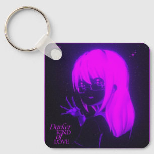 Porte-clés Dark Fantasy Anime Manga Style Double Face