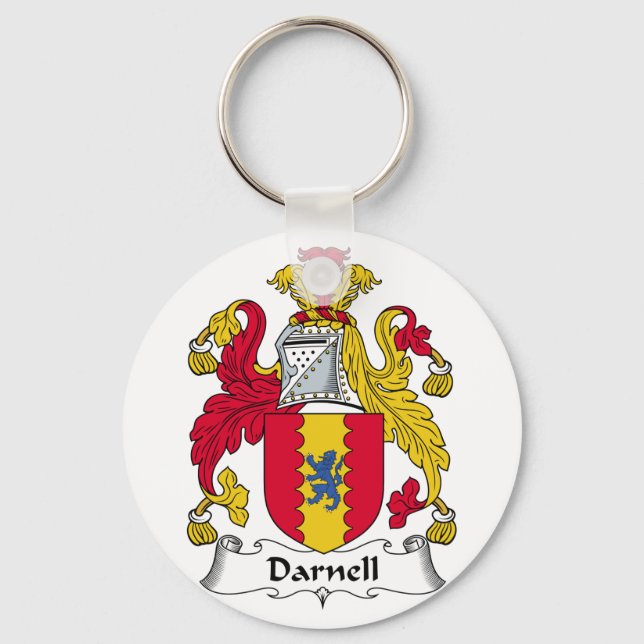 Porte-clés Darnell Family Crest (Recto)
