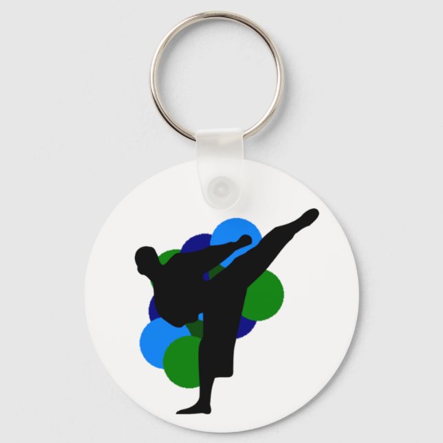 Porte-clés d'arts martiaux (Recto)