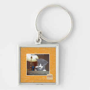 Porte-clés Dats une petite fourrure d'étape je