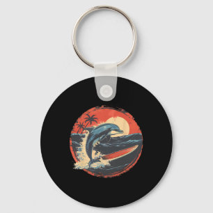 Porte-clés Dauphin Mer Océan Animal Océan Mer Dauphin Surf