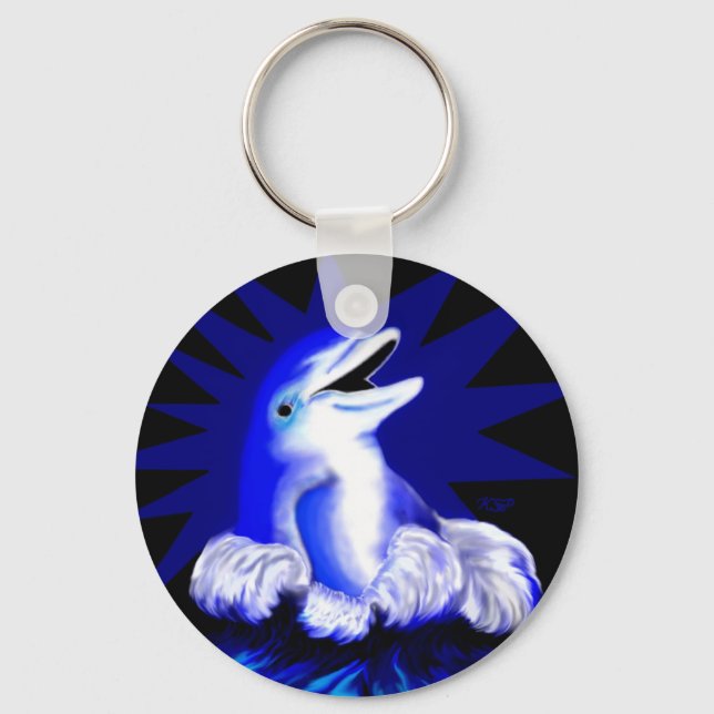 Porte-clés Dauphin souriant (Recto)