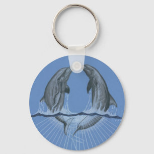 Porte-clés Dauphins de danse