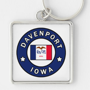Porte-clés Davenport Iowa