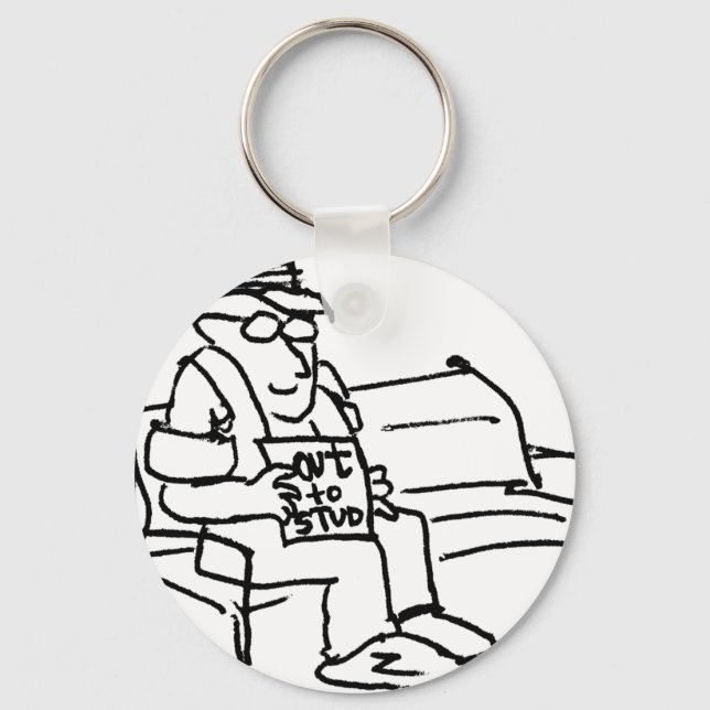 Porte-clés davholle dehors to stud (Recto)