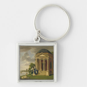 Porte-clés David Garrick (1717-79) et son épouse par son