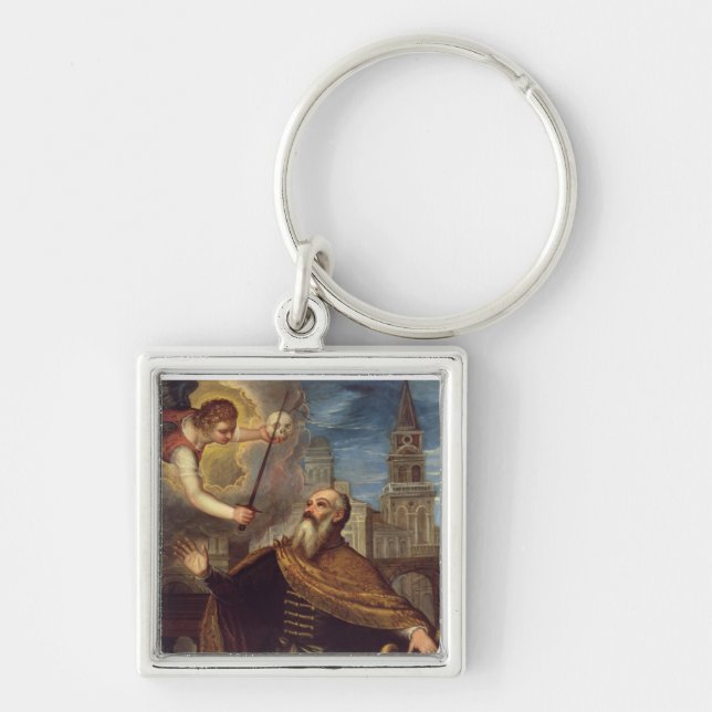 Porte-clés David (huile sur le panneau) (Devant)