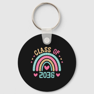 Porte-clés De 2036 Augmenter Avec Moi Premier Jour De Graduat