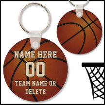 Porte-clés de basketball personnalisés pas chers,