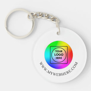 Porte-clés de branding promotionnel pour entrepris