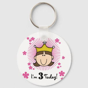 Porte-clés De brune 3èmes anniversaire T-shirts et cadeaux de