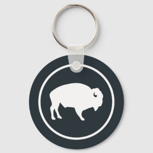 Porte-clés De Buffalo porte - clé blanc dehors