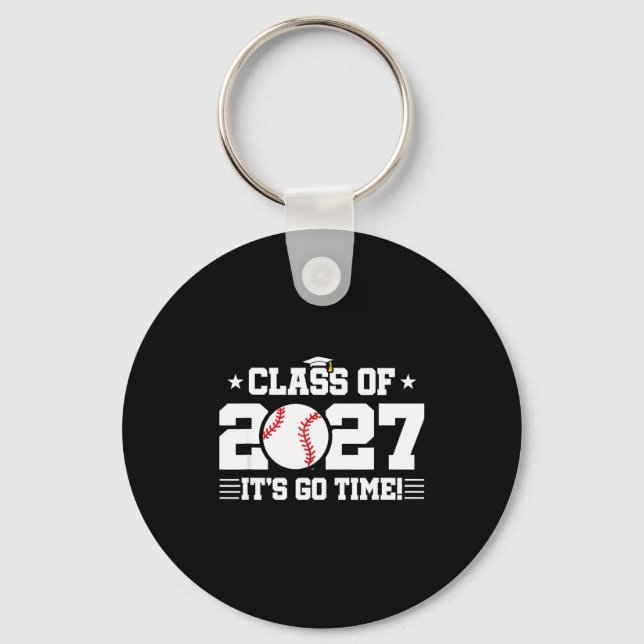 Porte-clés De Chemise Dos École 2027 Baseball 2027 (Recto)