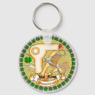 Porte-clés de esthéticienne irlandaise