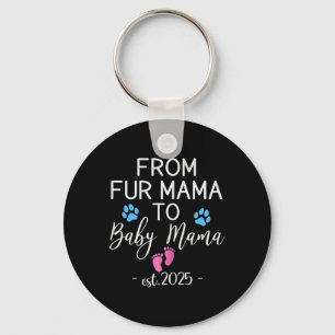Porte-clés De Fur Mama À Ba1