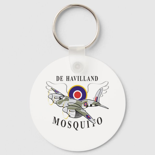 Porte-clés de havilland moustique (Recto)