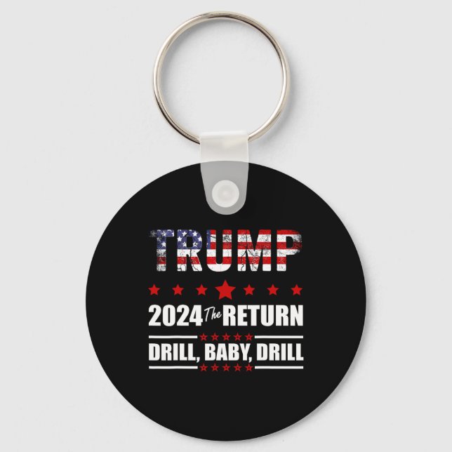 Porte-clés De Juillet Trump 2024 Drill Ba (Recto)