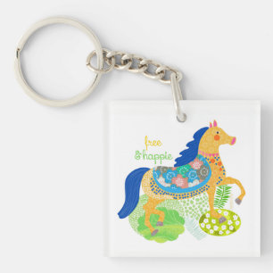 Porte-clés de la collection Cheval Bleu.