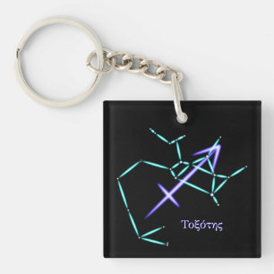 Porte-clés de la constellation du zodiaque Sagitta