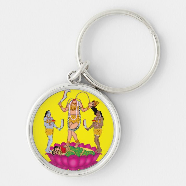 Porte-clés de la déesse Chinnamastika (Devant)