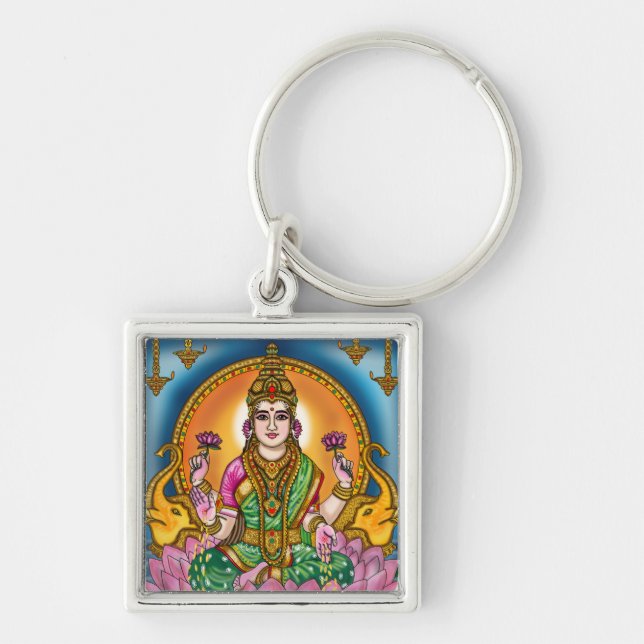 Porte-clés de la déesse Lakshmi (Devant)