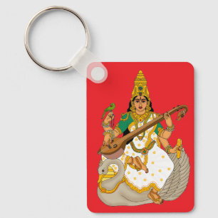 Porte-clés de la déesse Saraswati