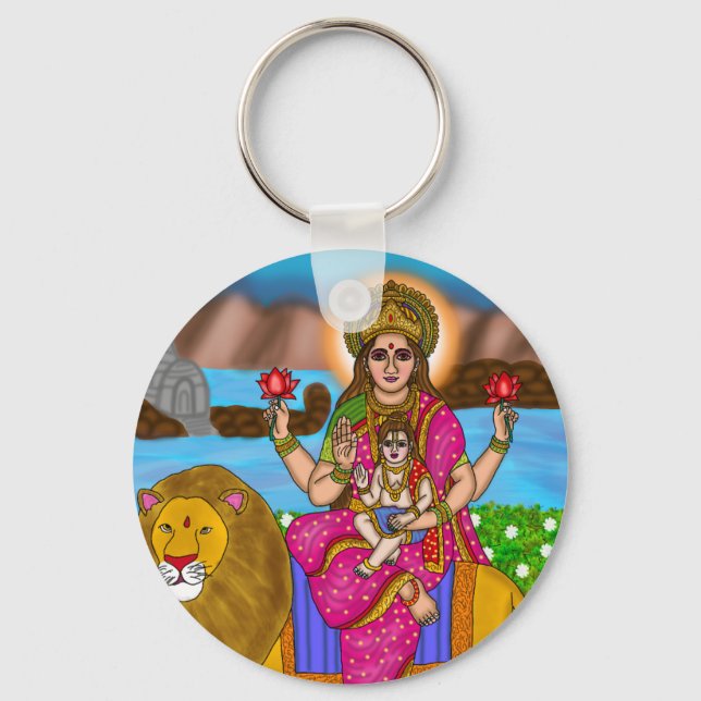 Porte-clés de la déesse Skandamata (Recto)