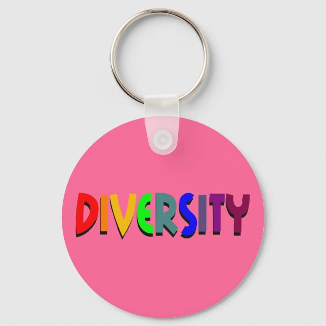 Porte-clés de la diversité (Recto)