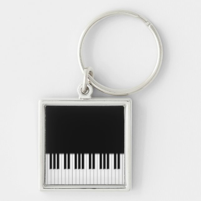 Porte-clés de la meilleure qualité - le piano (Devant)