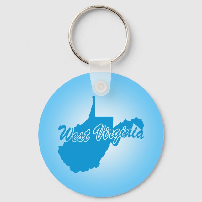 Porte-clés de l'État de Virginie-Occidentale (Recto)