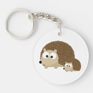Porte-clés De mignons hérissons
