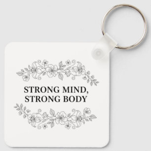 Porte-clés de motivation personnalisé