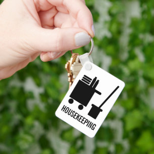 Porte-clés de nettoyage pour service de nettoyage